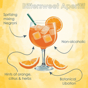 ANON Drinks Bittersweet Aperitif 70cl - Image 4
