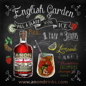 ANON Drinks English Garden 70cl - Image 6