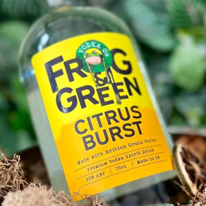 Frog & Green Citrus Burst Vodka 70cl - Image 4